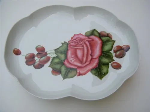 ורד עם ענבים