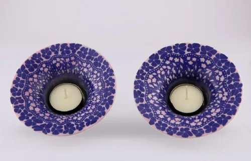 סט נרות בטכניקה מיוחדת