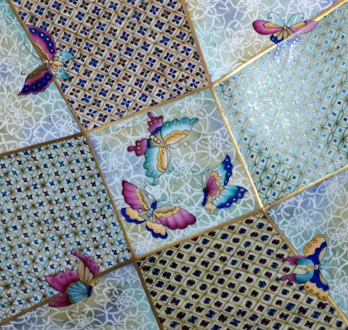 פרפרים עם 'שטיחים'