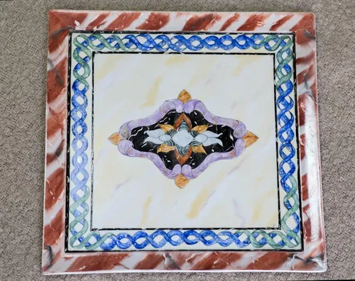 ציור מעניין עם "חיתוכי שיש"